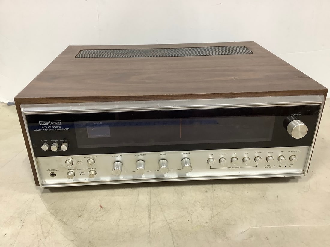 Solid State AM/FM Stereo Receiver (Model: 6201) (1 of 1)