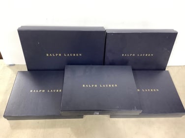 Empty Ralph Lauren Boxes