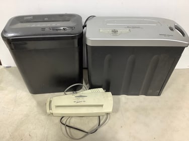Various Paper Shredders