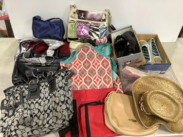 Various Handbags (Liz Claiborne, and more) and Dress Shoes