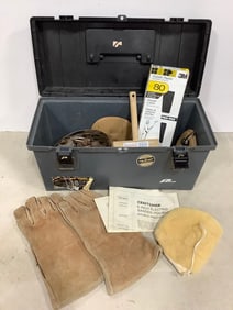 The Plano 20in Tool Box with Supplies inside