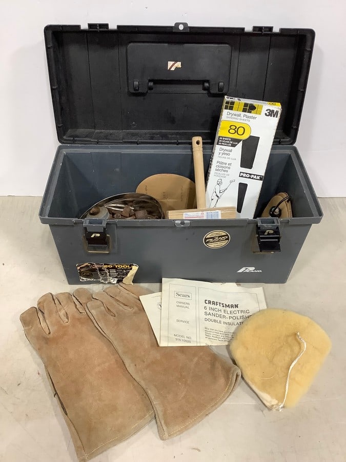 The Plano 20in Tool Box with Supplies inside (1 of 1)