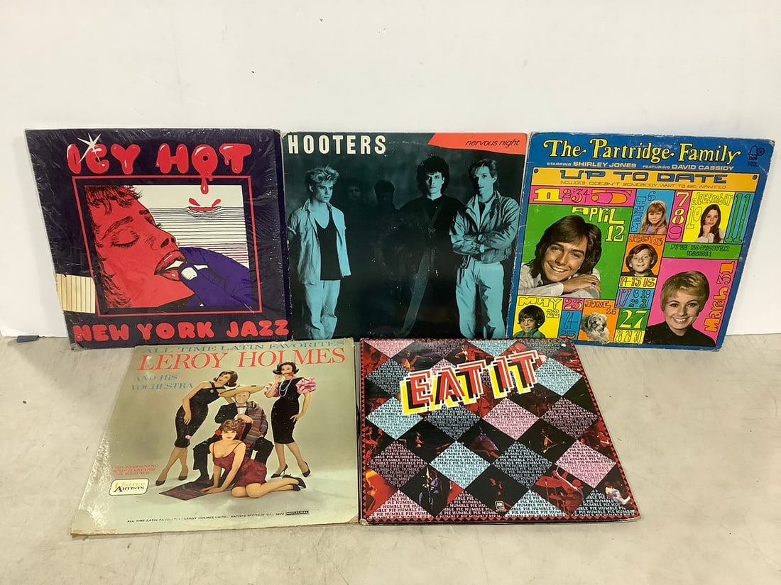 Vintage Records (Hooters, Leroy Holmes, etc) (1 of 1)