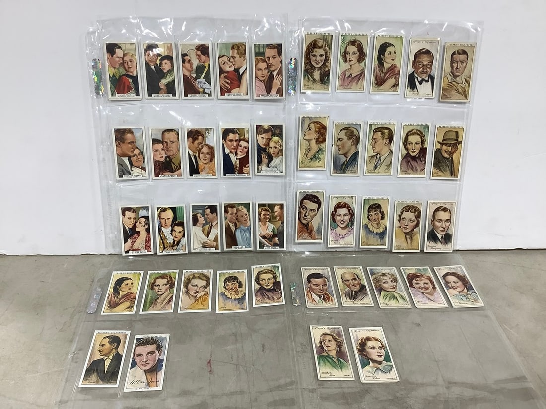 Vintage Cigarette Picture Cards: Vintage Cigarette Picture Cards