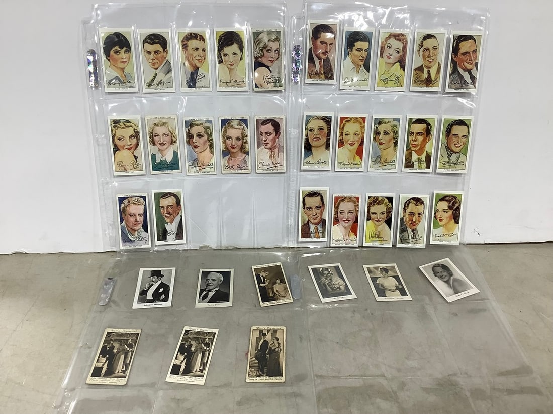 Vintage Cigarette Picture Cards: Vintage Cigarette Picture Cards