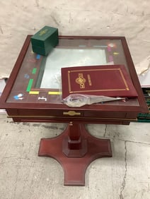 Franklin Mint Monopoly Game Table