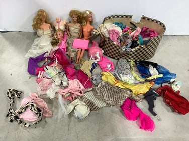 Barbie dolls and clothing/acccessories