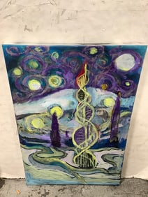 Canvas painting(24in.x35.5in.)