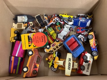 Vintage toy cars