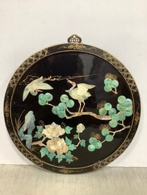 Oriental wall art decor(17.5in.across)