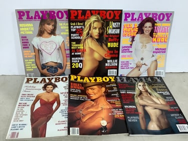 Playboy magazines