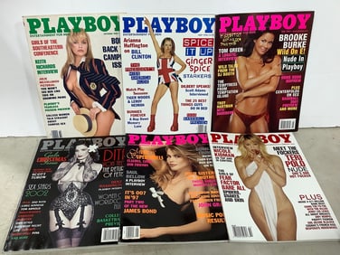 Playboy magazines