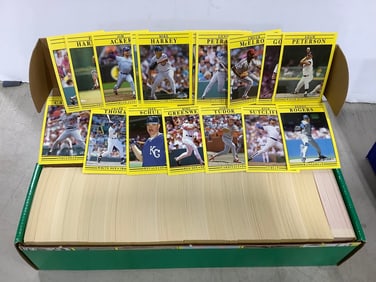 Various 1980's baseball cards