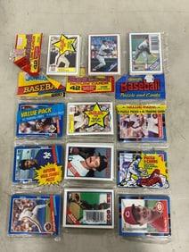 1980's/1990's Topps sealed baseball cards