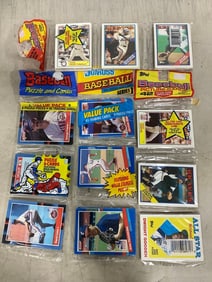 1980's/1990's Topps sealed baseball cards