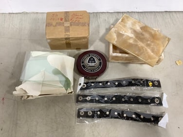 Glass slides, marble container(4in.x5.5in.x2in.), and more