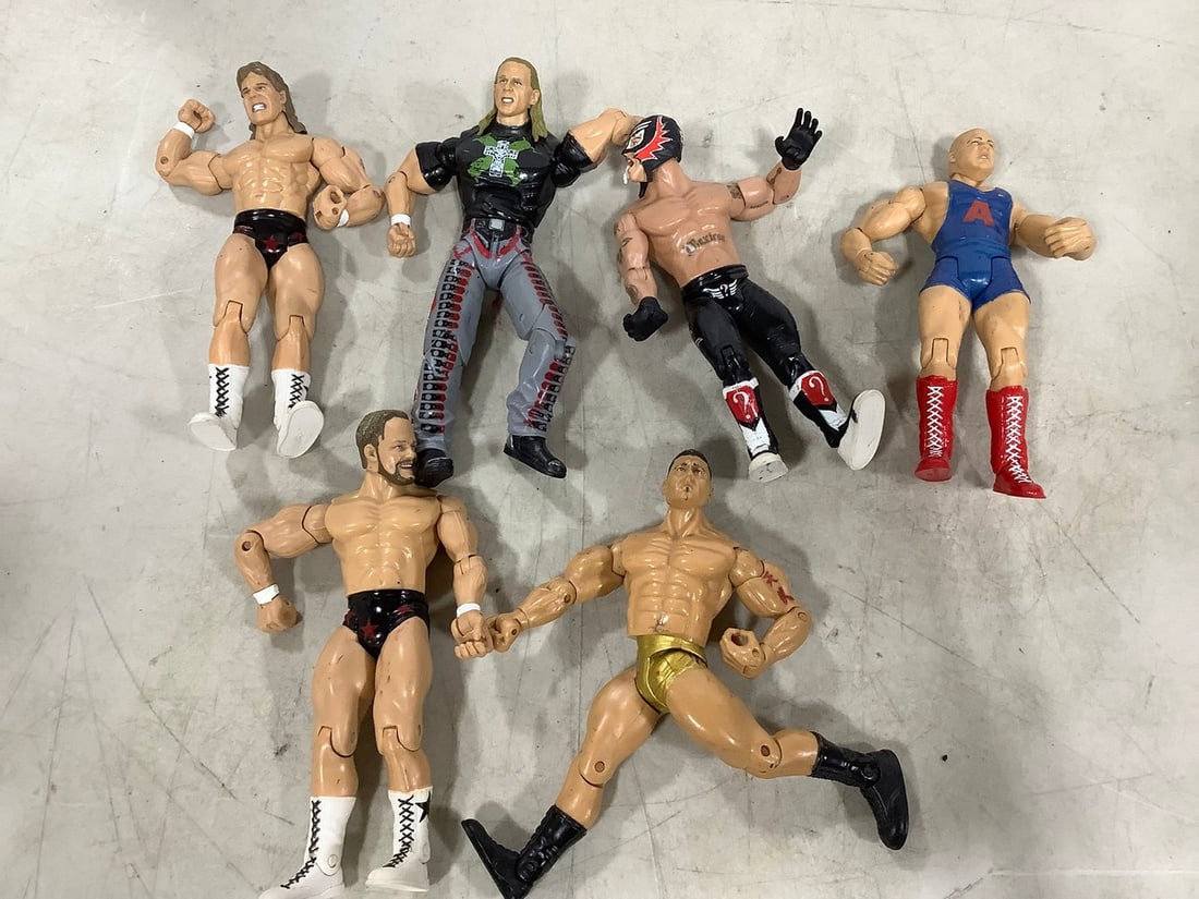 Wrestling action figures: Wrestling action figures