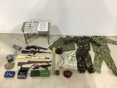 G.I. Joe clothing, weapons, and accessories