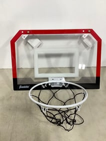 Franklin basketball hoop wall decor