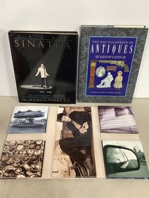 Various books and Bruce Springsteen CD collection
