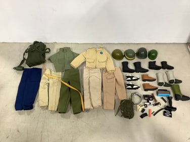 G.I. Joe clothing and weapons