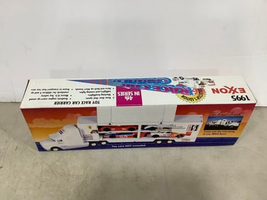 1995 Exxon racecar carrier(new in box)