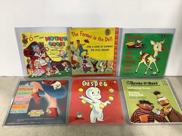 Vintage 45's(Casper, Rudolph, and more)