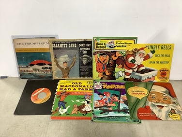 Vintage 45's(The Flinstones, Old Macdonald Had a Farm, and more)