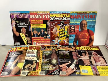 Wrestling magazines