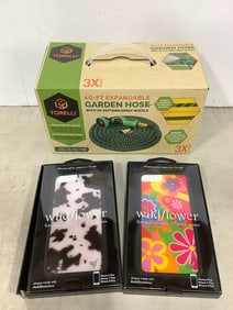 Torelli 40ft. expandable garden hose and Wildflower iPhone+ cases(fits iPhone+ 6/7/8)