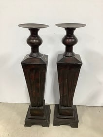 Architectural Accents Candle Holders Haven set of 2(19.75in.tall)