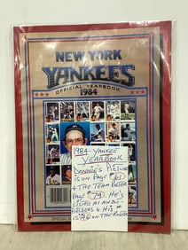 1984 Official Yankee Yearbook