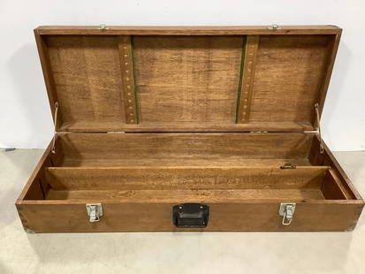 Wooden Organizer Box (5.5inx31inx12in): Wooden Organizer Box (5.5inx31inx12in)