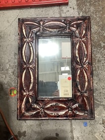 Architectural Accents rectangular tin mirror(16.5in.x22.5in.)