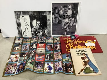 NHL KC decor, Nolan Ryan career series sheet, and more