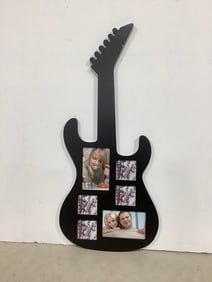 Guitar shaped photo frame(13in.x29.5in.)