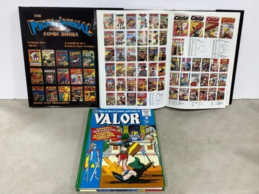 Hard Cover Comic Book Photo Journal Guides, and Valor Comic Book