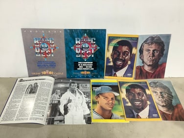 Various Personality Comics, and Boxing Programs