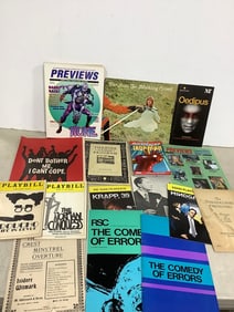 Comic Book, Booklets, Playbills and more