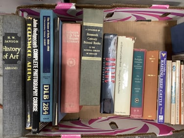 Various Books (Hollywood Album, History of Art, and more)
