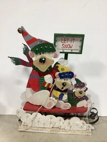 Let is Snow' Light Up Christmas Decor (26in Tall)