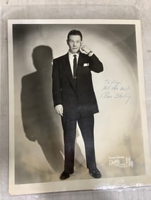 Vintage Photograph -  Sterling with Signature (8inx10in)