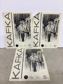 Kafka Art Prints with Signatures (8.5inx11in)
