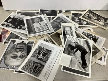 Vintage black and white photographs