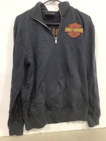 Harley Davidson half zip jacket(size N/A)