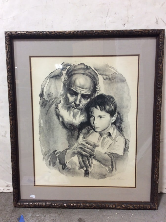 Framed Art Print Signed by Sandre Liberuau (26.5inx32in) (1 of 1)