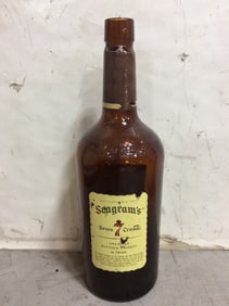 EMPTY Seagrams Seven Crown Blended Whiskey Bottle (1Gal)