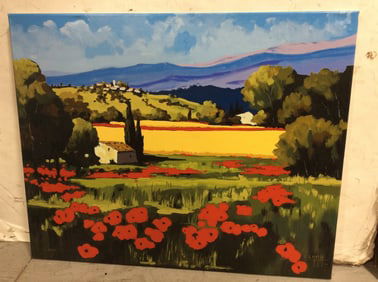 Art Print on Canvas Signed by Joanny (24inx30in)