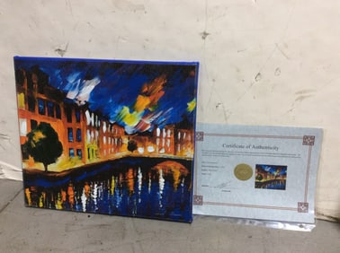 Evening Beauty' Signed Artwork (14inx16in)