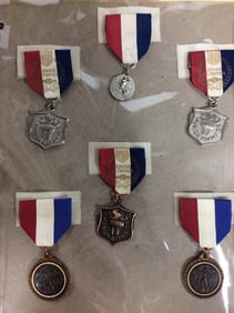 Various Junior Olympics Badges